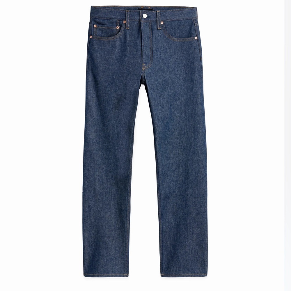 Alex Mill AM Original 5 Pocket Jean, raw indigo, size 33